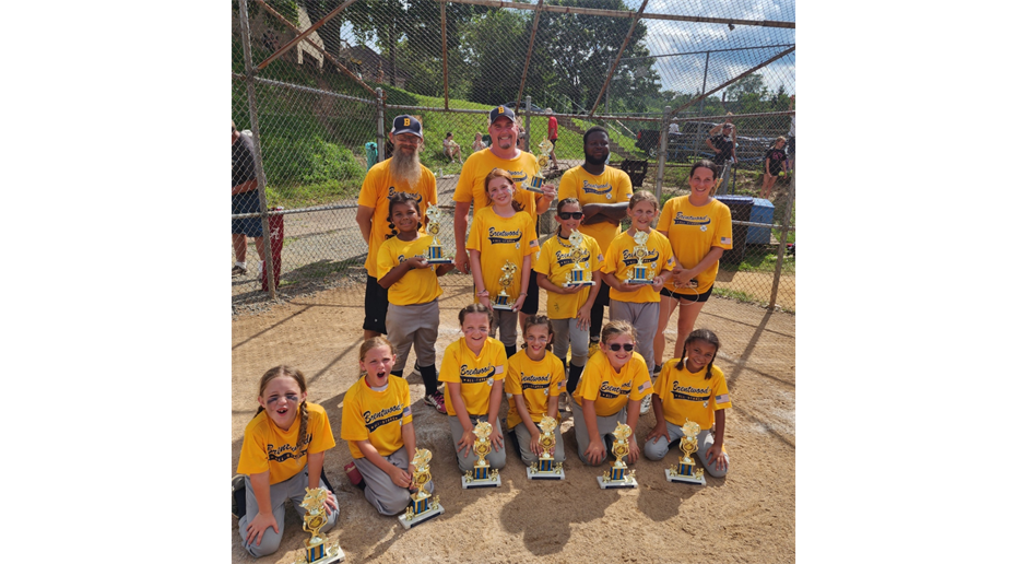 8U Slow Pitch All Stars 2nd Place finish in the MCAA Tournament!